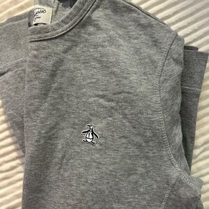 Original Penguin Heather Gray Sweatshirt